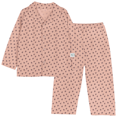 小青龙儿童睡衣男童女童中大童春夏季纯棉宝宝家居服套装衬衫秋季