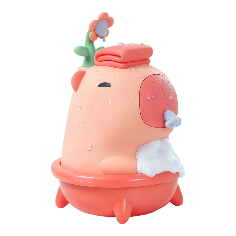 MUID感应式卡皮巴拉起泡机壁挂式电动皂液洗手机绵密泡沫儿童礼物