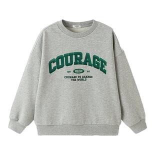 巴拉巴拉男童卫衣儿童长袖打底衫中大童圆领上衣春秋季新款童装潮