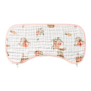 TugTug婴儿拍嗝巾宝宝防吐奶口水巾婴儿枕巾儿童洗脸长巾纱布毛巾