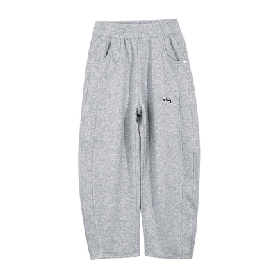 贝田男童冬季加绒加厚运动裤