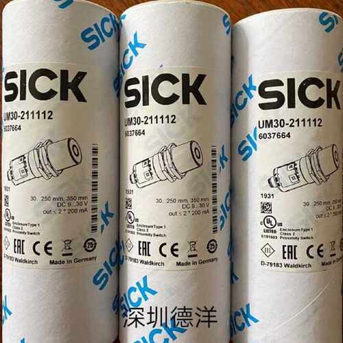 售前询价可维修议价超音波现货211112原装正品UM30全新感测器-SIC