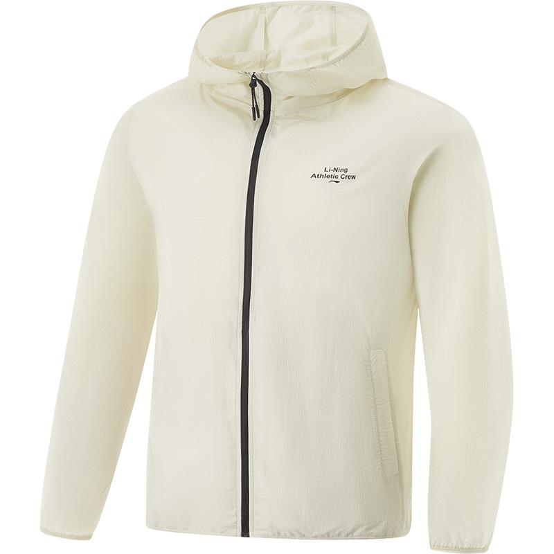 李宁冰沙防晒衣丨男女夏季新款户外梭织皮肤衣情侣轻量轻薄外套