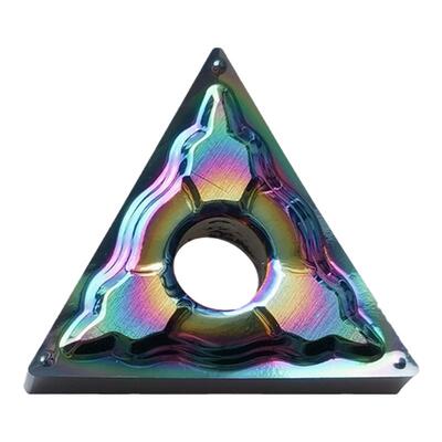 彩色铝用数控刀片三角金刚石PCD