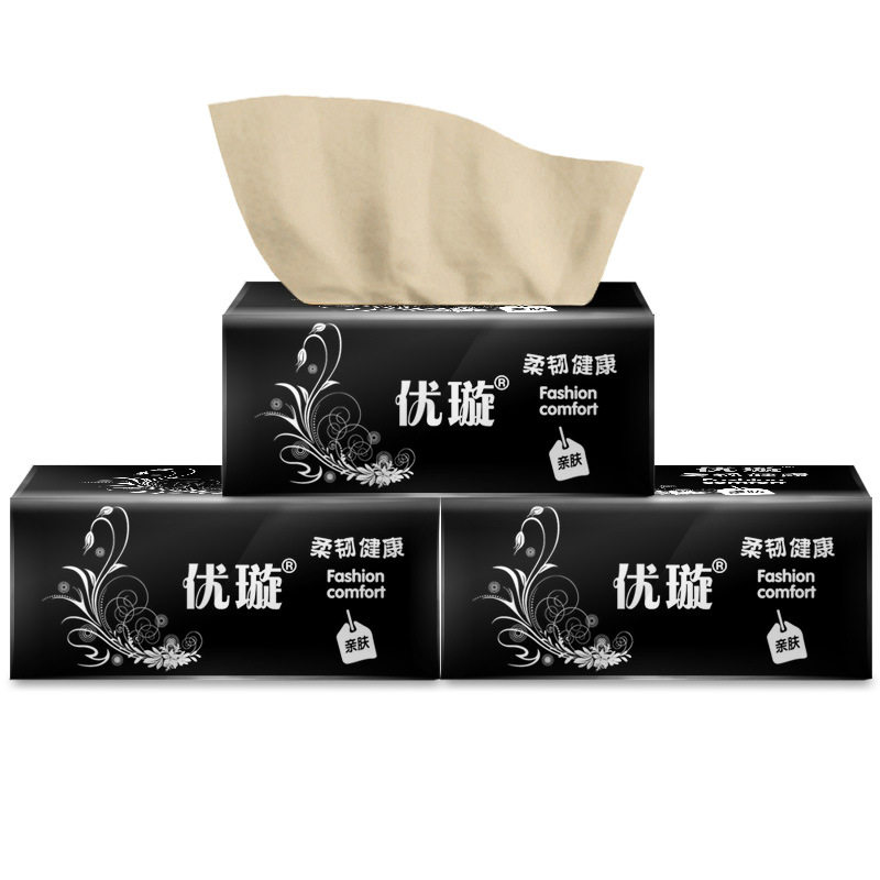 原竹浆母婴用面巾纸68抽4层20包