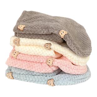 可爱干发帽超强吸水速干浴帽神器女擦头发毛巾加厚长发洗头包头巾