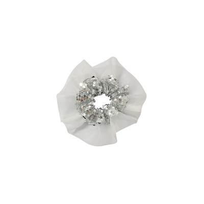 亮片调性~欧根纱肠圈高级感发圈