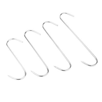 304加粗不锈钢尖头挂腊肉挂钩