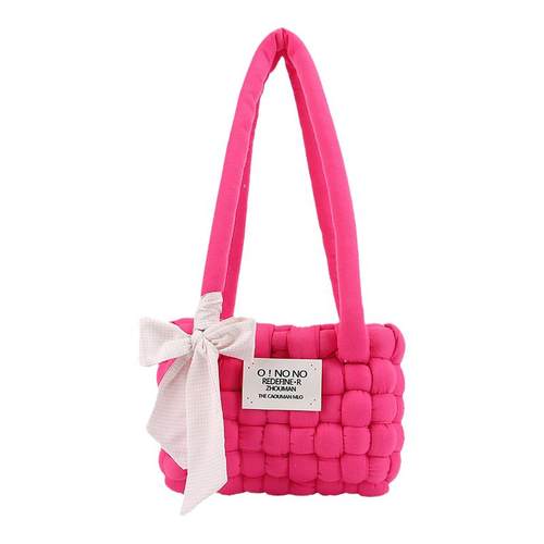 手工diy编织包包手提棋盘格包材料包冰岛线自制礼物送女友闺蜜潮