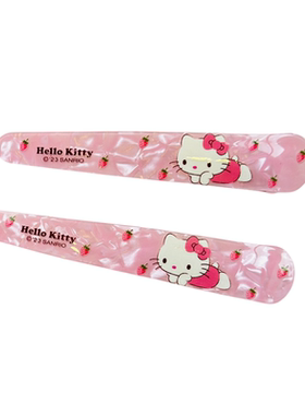 凯蒂猫鸭嘴夹樱花少女刘海一字夹
