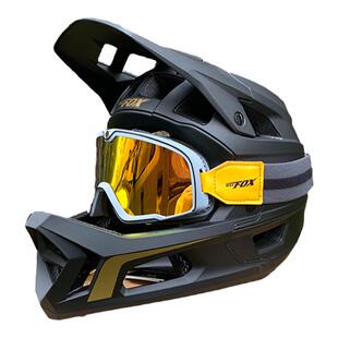 BATFOX山地自行车全盔男速降骑行头盔青少年成人林道越野安全头盔