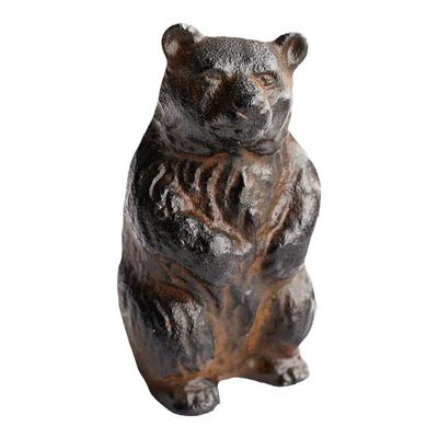 日本南部铁器小熊祝福送礼摆件