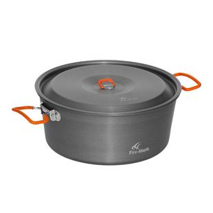 火枫盛宴户外火锅专用锅便携野炊锅具鸳鸯锅铝锅大号煮锅露营涮锅