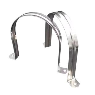 油烟管固定墙卡U型卡PVC管固定卡不锈钢骑马卡160/170/180/200