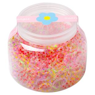 宝宝不伤发一次性橡皮筋女童新款弹性好发圈头绳儿童耐用皮套发绳