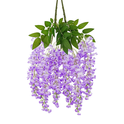 绿舒高仿真花紫藤花装饰花藤条