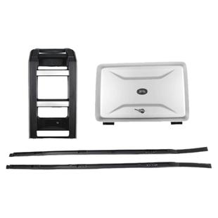 适用20-25款路虎卫士9011030改装车顶行李架侧挂折叠爬梯储物书包