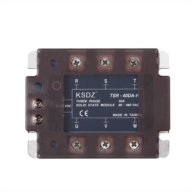 三相固态继电器TSR-40AA60AA交流控交流380V高压型25AA-H 75AA-H