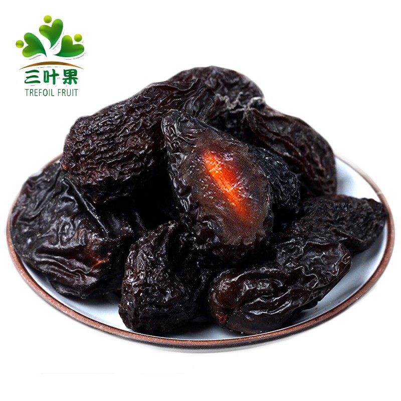 三叶果新疆喀什西梅干自然晾晒个大肉厚新鲜营养微酸微甜500g