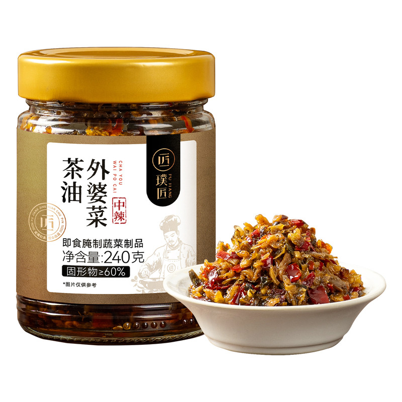 璞匠湖南茶油外婆菜下饭菜