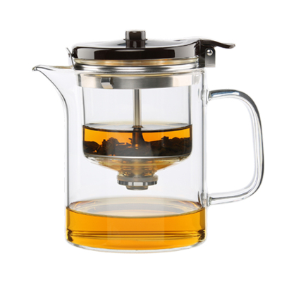 精至飘逸杯全玻璃泡茶壶耐高温