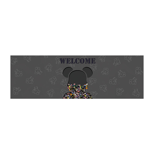 浴室硅藻泥卫生间门口吸水防滑地垫进门门长条脚垫速干进门槛垫子