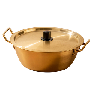 韩式不锈钢泡面碗带盖双耳拉面碗家用碗大面汤碗一人食韩国泡面碗