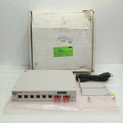 EtherCom ES6T2FST NAMIR 8Port Industrial Ethernet Switch 6x