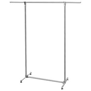 不锈钢晾衣架落地阳台单杆式衣架晒衣架家用挂衣架晾衣杆可定制