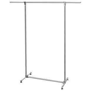 不锈钢晾衣架落地阳台单杆式衣架晒衣架家用挂衣架晾衣杆可定制