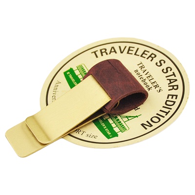 纸上文创不锈钢手帐笔夹票据夹