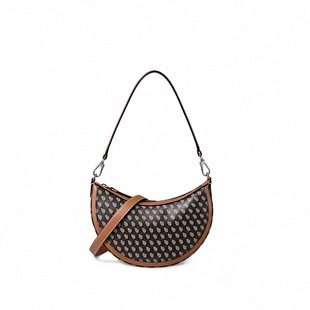 【董洁同款】迪桑娜女包幸运锦囊包单肩斜挎包老花包腋下包月牙包