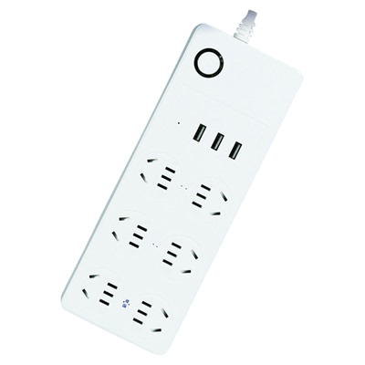 涂鸦智能WiFi分控定时排插线远程开关语音计量电量USB排插接线板