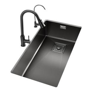 JOMOW水槽大单槽SUS304不锈钢洗菜盆家用厨房洗碗槽池台下盆手工