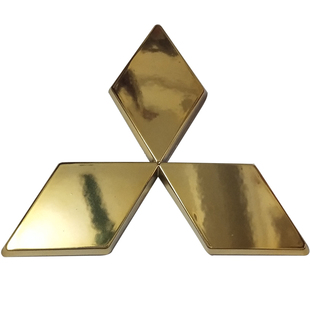 帕杰罗V73V77车标尾门三菱标V6字贴GLS贴标PAJERO字母标志 金标