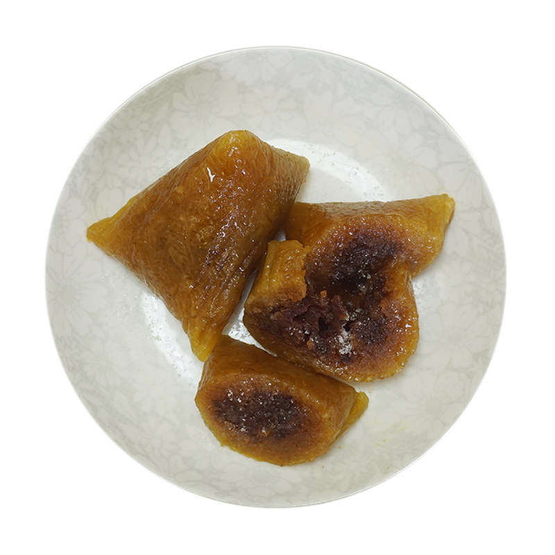 老广口味江门特产新鲜红豆沙枧水碱水粽子微甜味Q弹 真空包装包邮