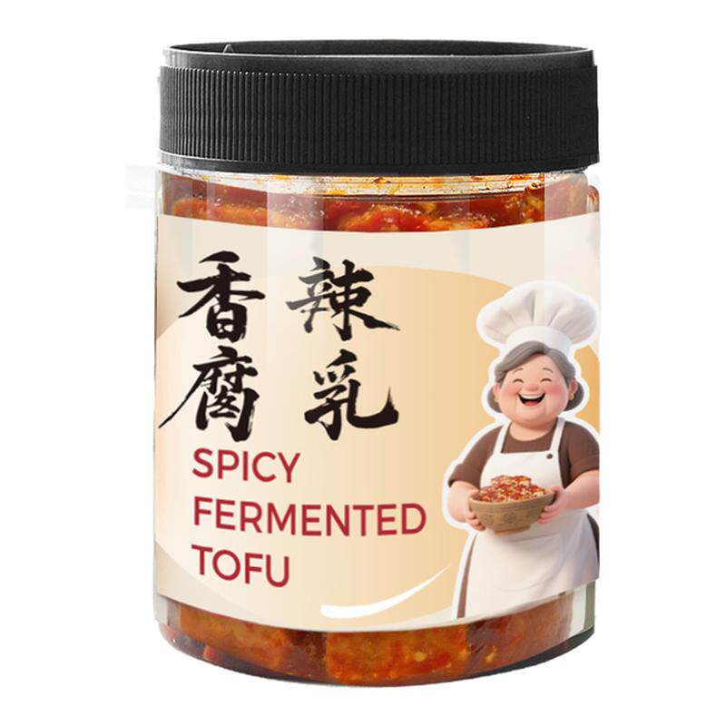 北极源香辣豆腐乳瓶装200g
