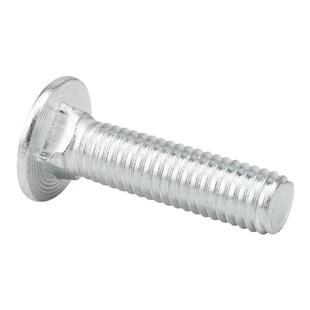 镀锌马车螺丝桥架货架螺栓4C5M6大扁头半圆头四方颈螺钉8M10M12厘