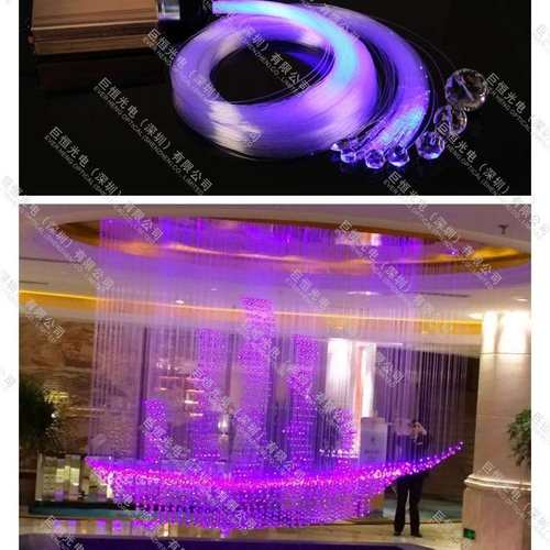 45wLED光纤机光纤灯星空器灯发光装饰机地理光源家庭影院游泳池灯