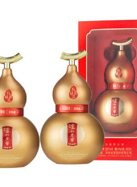 泸州老窖葫芦酒52度浓香回甘送礼