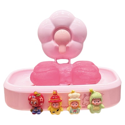 肥皂盒免打孔可爱壁挂式沥水