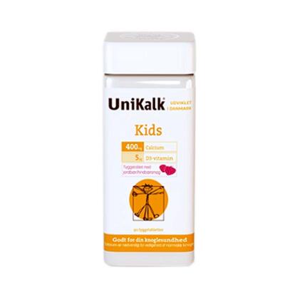 unikalk儿童咀嚼钙片小孩