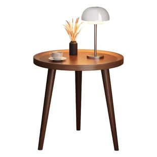 小圆桌子茶几简易客厅家用沙发边几卧室床头桌创意迷你简约阳台桌