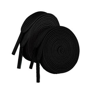 适用耐克加宽棉鞋带熊猫dunk原装运动鞋板鞋男女黑白色双层鞋带绳