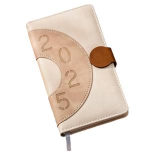 a6周计划本2026年日程本小号随身便携口袋迷你定制可印logo每日自律打卡效率手册手账本高颜值日历笔记本本子