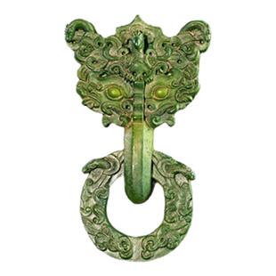 河北博物院燕国透雕龙凤纹铺首大号立体创意冰箱贴文创家居饰品