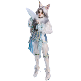 GEM贵族娃娃 瑰梦藏家 4分BJD男娃奥西里斯 47cm全套玩偶 缅因猫