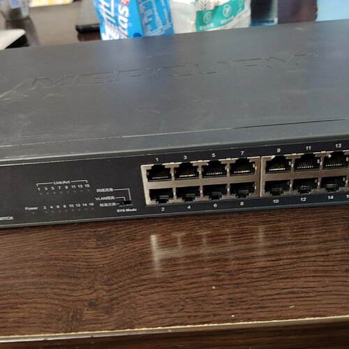 【请询价】水星SG116D 16口千兆交换机，型号SG116D Ver