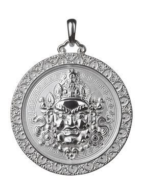 玺匠金铺《足银黄财神》吊坠挂