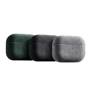 派派先生XAlcantara适用于苹果AirPodsPro3/2代新款保护壳AirPods4耳机保护套Pro三代高级感翻毛皮无线耳机盒
